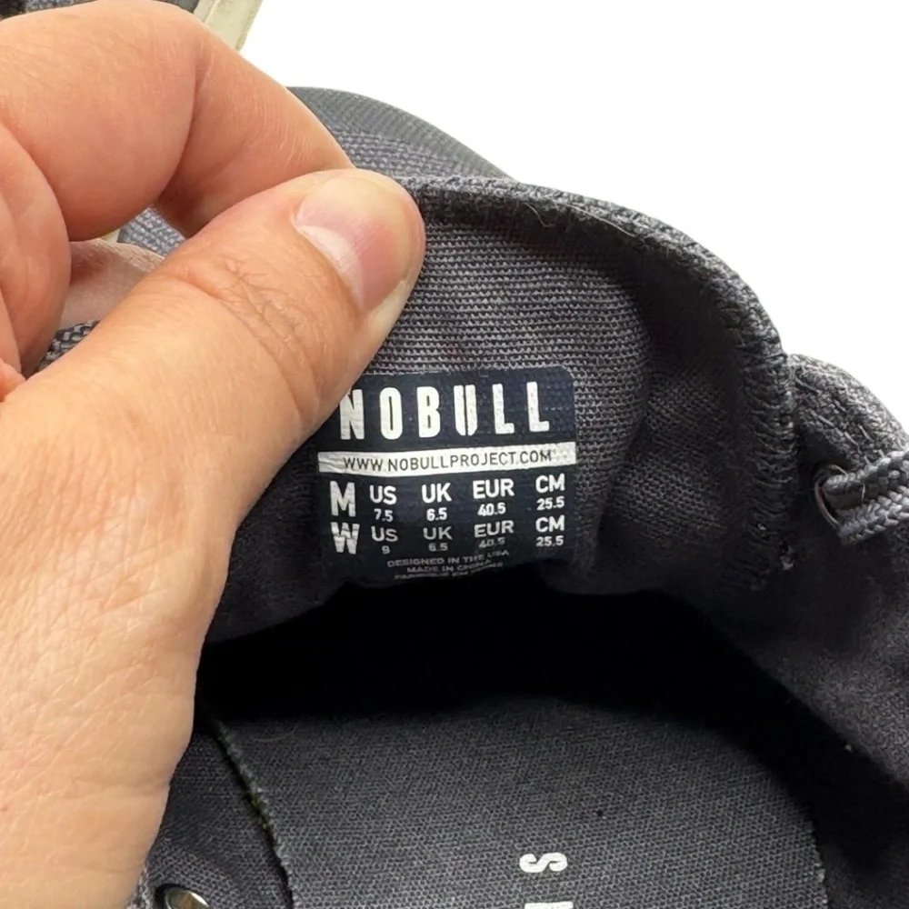 NoBull Canvas Training Sneakers Blue